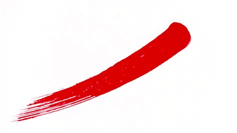 Red Line Brush Strokes For Footage Elements Overlay Animated Hand