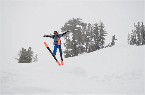 Spread Eagle In The Mt Rose Wilderness Rskiing