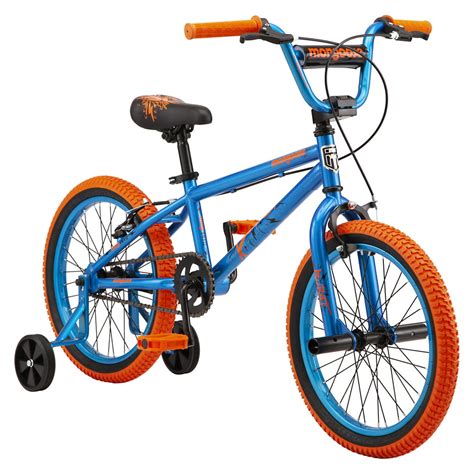 Mongoose Burst Kids Bike Single Speed 18 Inch Wheels Blue Walmart