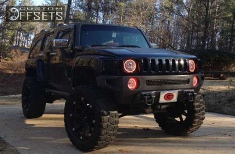 2007 Hummer H3 With 20x95 12 Oem Wheels H3x And 37135r20 Nitto Mud