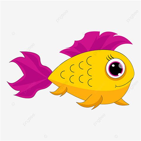 Big Eyes Vector Art Png Cartoon Fish With Big Beautiful Eyes Clipart