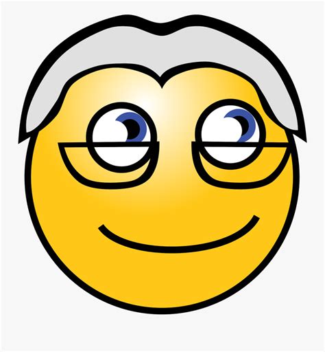 Old Person Smiley Face Free Transparent Clipart Clipartkey
