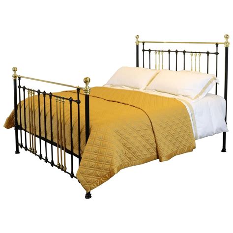Brass And Cast Iron Bed Msk22 At 1stdibs