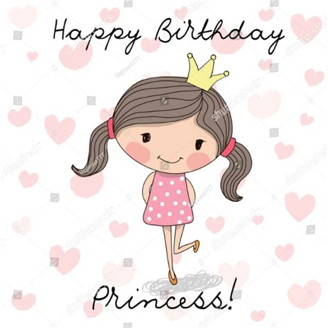 Printable Girls Birthday Card Best Choose From Thousands Of Templates