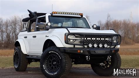 Maxlider Brothers Customs Modular Bumper For 2021 Broncos And Bronco