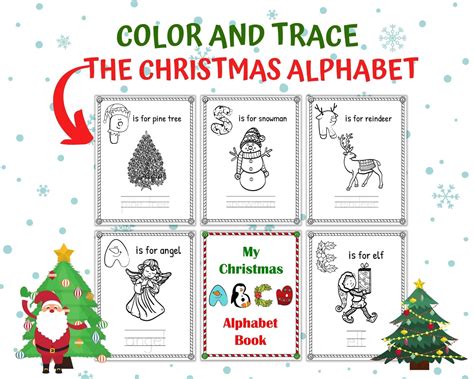 Free Printable Christmas Alphabet Worksheets Printable Templates