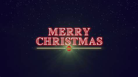 Animated Closeup Merry Christmas Text With Stock Motion Graphics Sbv