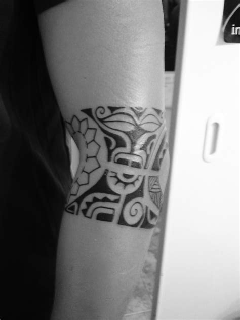 Toop Tattoo Tatuaje Brazalete Maori En Freehand Alicante Tatuaje