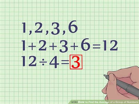 How to Find the Average of a Group of Numbers: 6 Steps