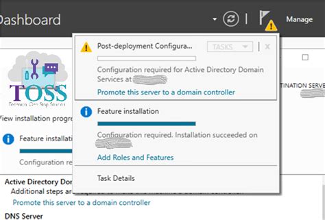 Post Deployment Configuring Active Directory On Windows Server 2016 Toss