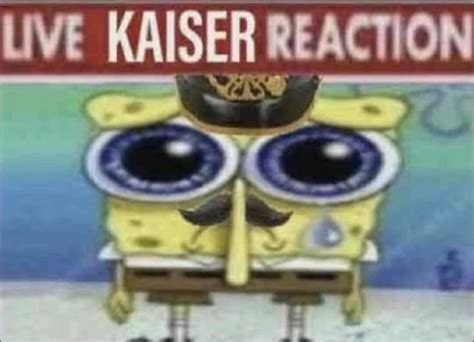 Live Kaiser Reaction Live Tucker Reaction Know Your Meme