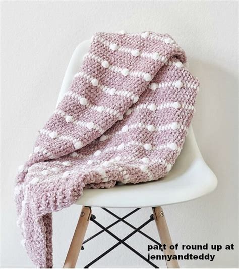 15 Free Easy Crochet Patterns Made With Velvet Yarn Jenny And Teddy