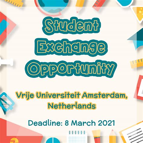 Vrije Universiteit Amsterdam Netherlands Student Exchange Program