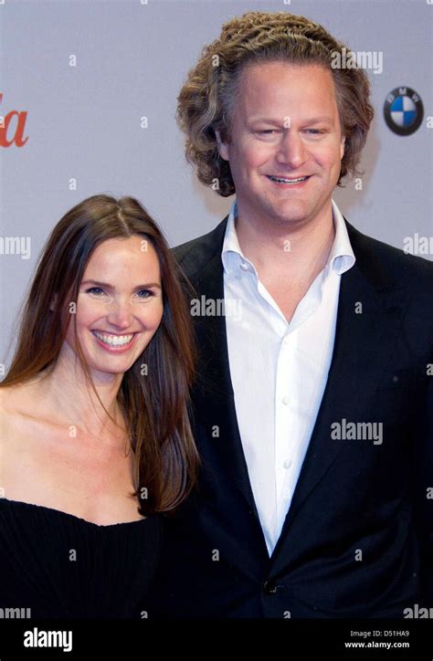 German Director Florian Henckel Von Donnersmarck And His Wife Christiane Attend The German