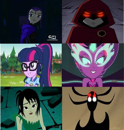 He gathers 6 other samurai to help him, and they teach the townspeople how to defend. Sci Twi,Raven and Ashi Comparison. by brandonale | Ashi ...