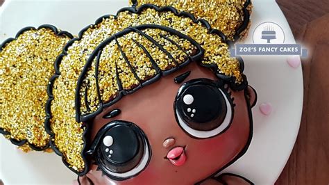 Can be used on any kind of cake topping including marzipan, fondant, chocolate, whipped cream, buttercream and even frozen cake surfaces. LOL doll cake Queen Bee | Lil Outrageous Littles Cake collaboration (With images) | Lol doll ...