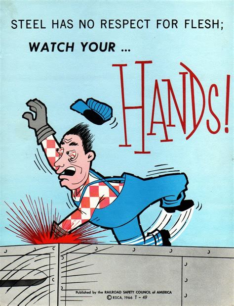 This Poster Produced By The Railroad Safety Archie Mcphees