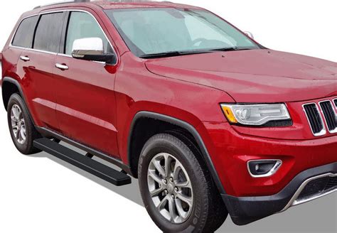 Matte Black 5" iBoard Running Boards Fit 11-17 Jeep Grand ...