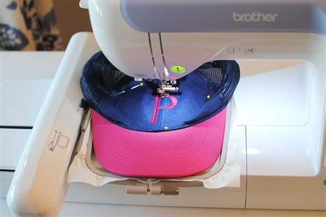 How To: Machine Embroidery on Hats | Sewing embroidery designs ...