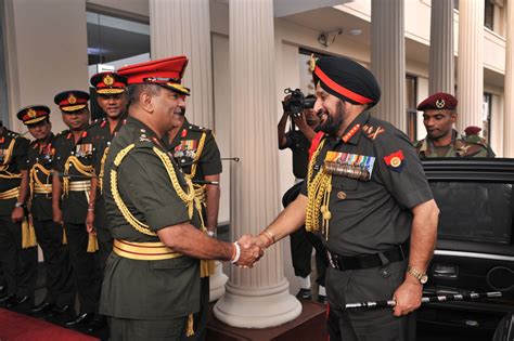 Who selects the chief of army, air force, navy? VISIT OF INDIAN CHIEF OF ARMY STAFF TO SRI LANKA - Core ...