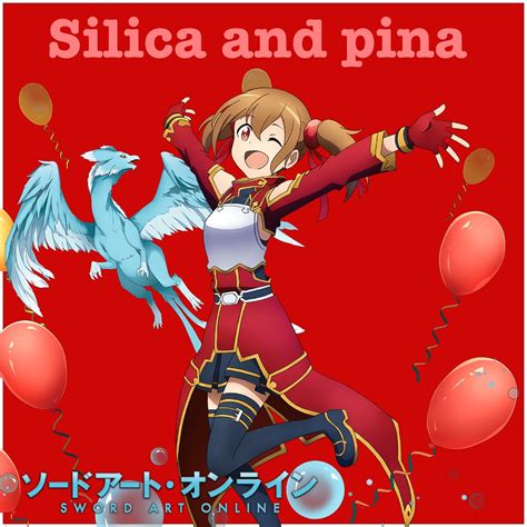 Silica And Pina Sao Sword Art Online Online Art Sword Art