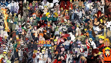 All Naruto Characters Wallpaper 4k Wallpaper Naruto Shippuden Anime