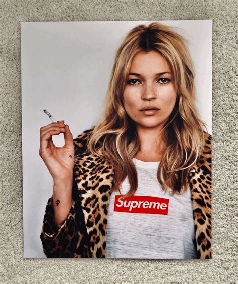 Kate Moss Supreme Print