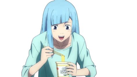 アニメ素材bot On Twitter 「呪術廻戦 17話」深夜にカップラーメンを食べる三輪霞 素材