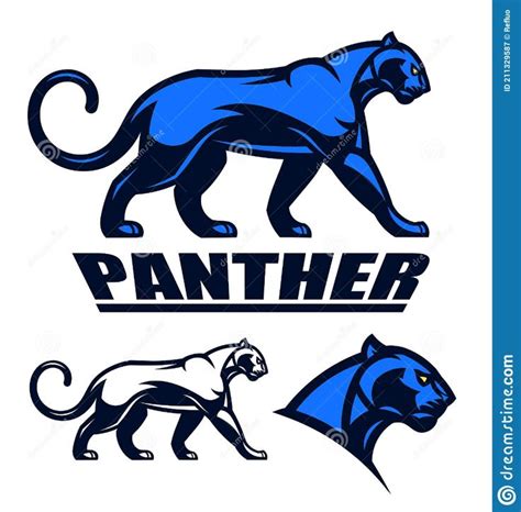 Panther Vector Emblem Stock Vector Illustration Of Emblem 211329587