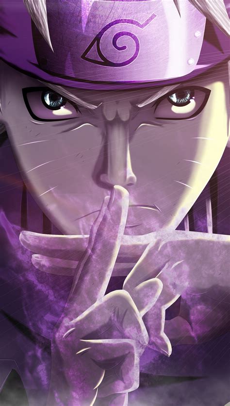 Naruto Uzumaki Purple Power Anime Fondo De Pantalla Id3069