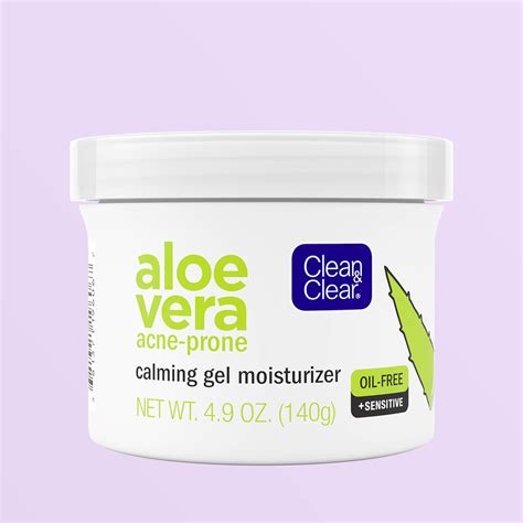Discontinued Aloe Vera Calming Gel Moisturizer Clean And Clear®