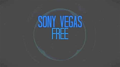 Sony Vegas Free Intro Template 1 Youtube