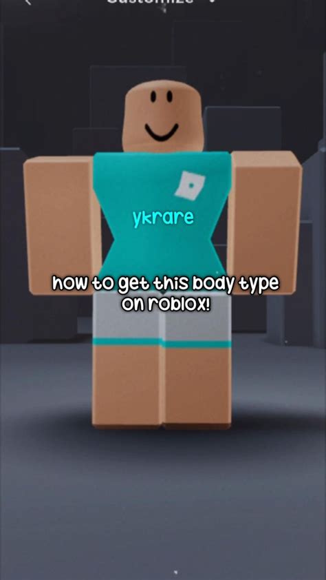 How To Get This Body Type On Roblox ♥︎ Roblox Body Tutorial Roblox