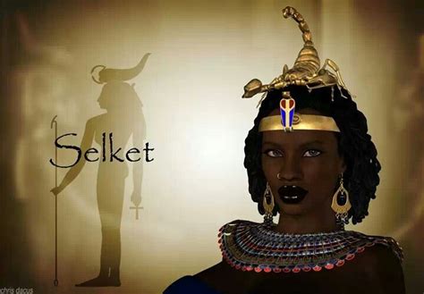 Selket Egyptian Goddess Egyptian Kings And Queens Black Love Art