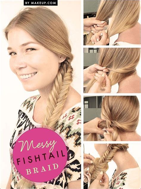 Messy Fishtail Braid Tutorial Easy Yet Sophisticated Hair