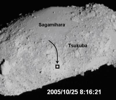 Itokawa Asteroid Image Eurekalert Science News Releases