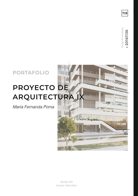 Portafolio Desarrollo De Una Vivienda Multifamiliar By Maria Fernanda Poma Issuu