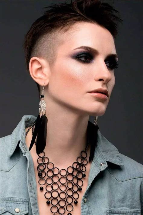 23 Half Shaved Womens Hairstyles Hairstyle Catalog