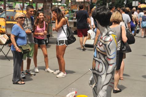 Body Painting In Manhattan 2013 Body Art By Andy Golub  Flickr