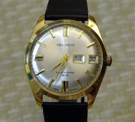 Vintage Helbros Automatic Self Winding Watch Made In West Germany