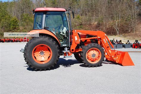 2012 Kubota M6040 4x4 With Cab And Loader