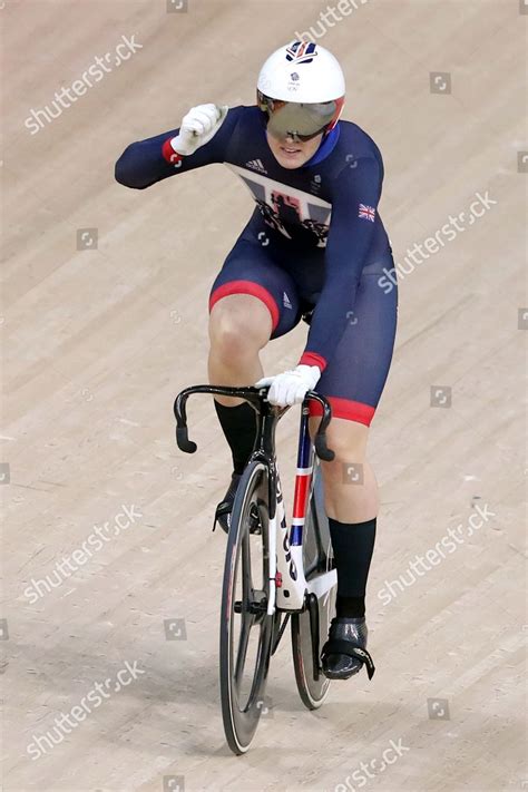 Cycling Katy Marchant Team Gb Celebrates Editorial Stock Photo Stock