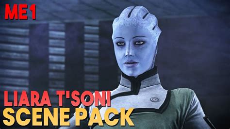 Liara Tsoni Scene Pack Mass Effect 1 1080p 60fps Youtube