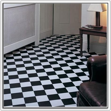 Blue And White Checkered Vinyl Flooring Flooring Home Decorating