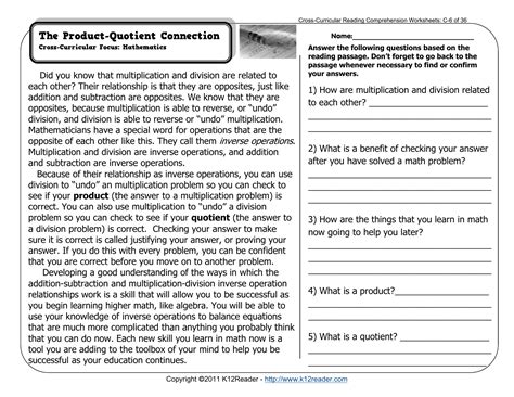 3Rd Grade Reading Comprehension Worksheets — db-excel.com