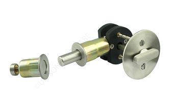 Just as locking the bathroom barn door from its exterior is generally not something a homeowner needs to worry about, security is not as much of an a barrel slide bolt with its key lock would be ideal to keep intruders out, but if you're not too concerned about safety, something like a cane floor bolt or. Barn Door Hardware Privacy Locks