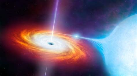 Esa's herschel infrared space telescope has made an unexpected discovery: Fastest-growing black hole known in space gobbles up a sun ...