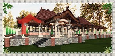 Bosan dengan desain modern coba desain rumah minimalis etnik ini via irfansyahputra.web.id. Joglo Etnik Modern Jawa Fasade 1 Lantai Tempat Tinggal ...