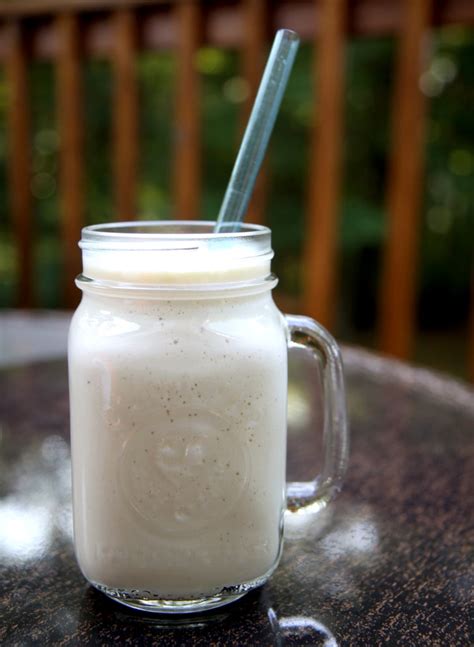 Vegan High Protein Smoothie Made With Tofu And Soy Milk Popsugar Fitness