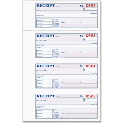 22+ sample rent receipt templateswhat is a rent receipt?the elements of a rent receipthow to write a rent receiptthe dos and don'ts of a rent receipt. American Paper & Twine Co. | TOPS Money/Rent Receipt Book